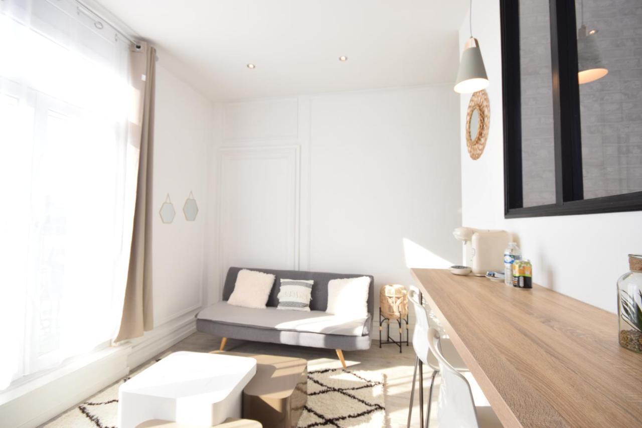 Chic Appart Design - Hyper Centre - Tramway - Free Wifi - Lerelaisdodile12 Валенсиен Екстериор снимка